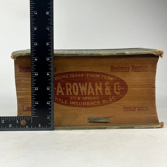 1928 Los Angeles CA City Directory POOR Ancestry Genealogy San Fernando Valley - Picture 8 of 12